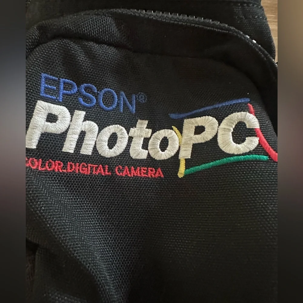 Vintage Epson Photo PC Digital Camera Carrying Case 1990s